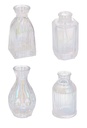 Glazen Vaasjes Mali 4 soorten 4stuks