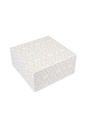 Gebaksdoos Gold Mozaiek Met Klep 24x24x12cm 250gram 50stuks OP IS OP
