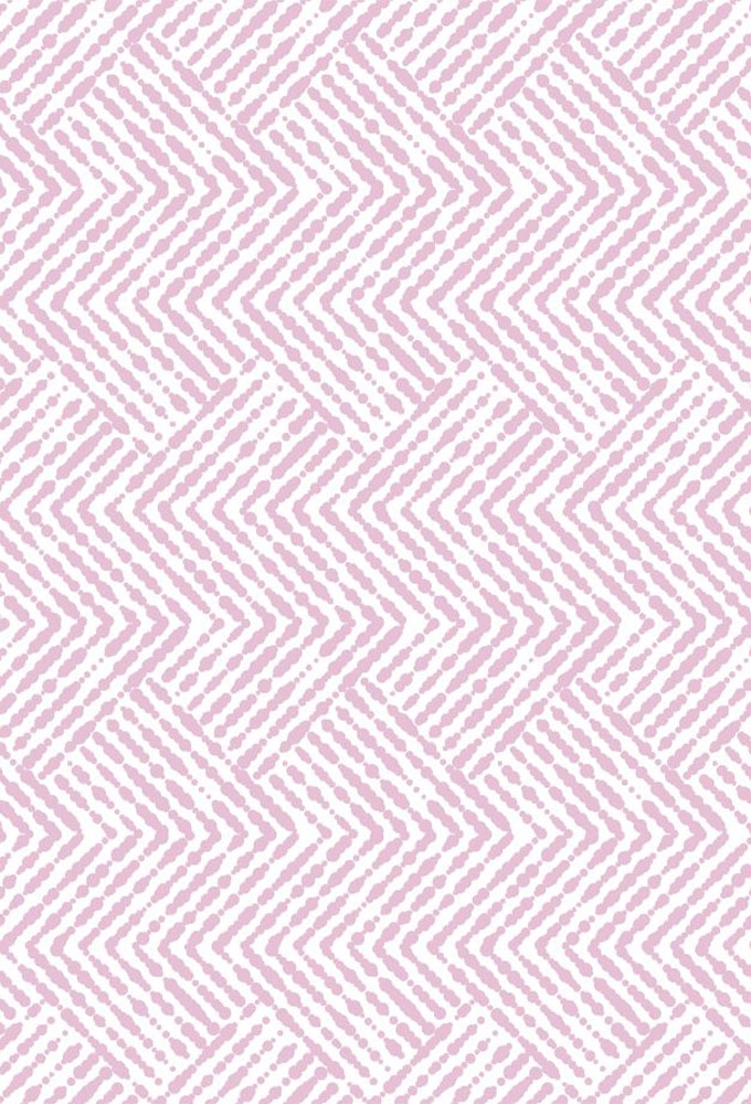 Geschenkpapier Coated Zigzag pink 70cm x 200meter