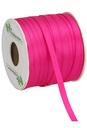 Satijn Dubbel Lint 6mm x 100 meter Fuchsia
