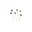 Jens Living Cocktailprikkers Discoballen set van 6stuks 3x3x13cm 1st