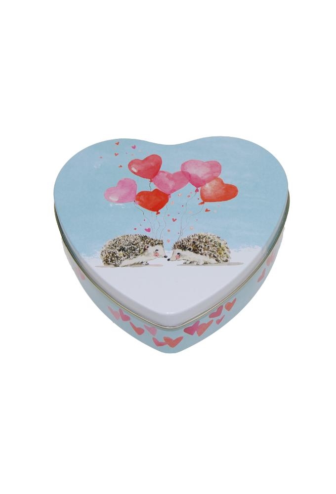 Blikken Hartjes Hartjes Ballonen 11.9x11.1x3.8cm 24stuks