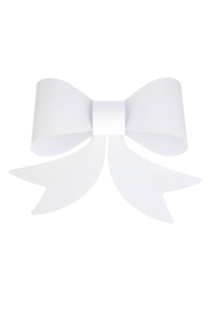 Strik Turijn Uni Wit Aan De Strik 2 Lussen 30x28cm