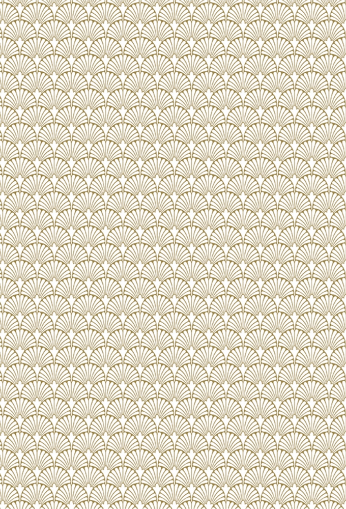 Cadeaupapier Coated victoria goud 50cm x 200meter