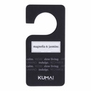 Kumai Geurhanger Zwart 7.3x15.4x0.3cm 1stuks