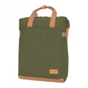 Norlander Shopper Rugtas Austin Groen 30x14x40cm 1stuks