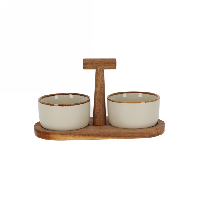 Jens Living Bits & Bites Bo Klein Beige 24x11x12cm 1stuks