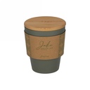 Jens Living Koffiebeker Jake Gerecycled Pp Groen 9x9x10.5cm 1stuks