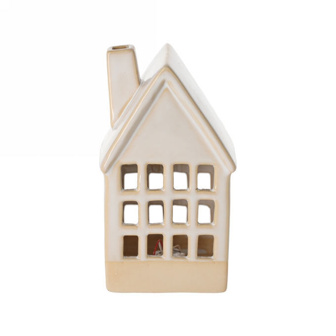 Jens Living Led Huis Noelle Large 8x6x14cm 1stuks