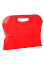 Gondeldoos Met Handgreep Rood 24x19x4cm 250gr 25stuks OP IS OP