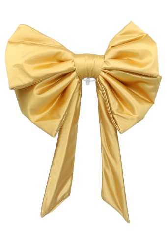 Stoffen Dubbele Strik Verona Goud Met 4 Lussen 37x38cm