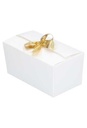 Bonbondoosjes Wit Bella 375 gram 12.7x7.3x6.2cm 25stuks
