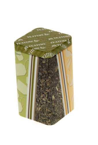 Blikken Tea Time Vierkant 6x6x9.5cm 24stuks