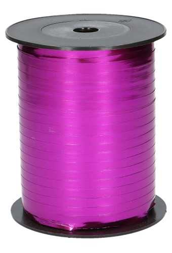 Krullint Metallic Reflex Fuchsia 5mm x 500 meter