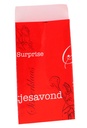 Sintzakjes Sintzakjes Rood Surprise 7x13cm 200stuks
