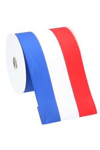 Cadeaulinten Mega Stofband Nederland Rood Wit Blauw 11cm x 25meter