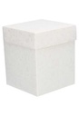 Kadodoos Bloemenregen Motief Met Klepdeksel 330gr 10x10x12cm 10stuks
