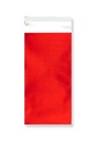 Folie Enveloppen Aalst Mat Metallic Rood 11x22cm (DL) 100stuks