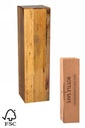 Wijn Verzendverpakking Hout 1 fles 11x10x40.5cm Met inlay FSC® 50stuks