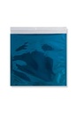 Folie Enveloppen Leuven Metallic Blauw 22x22cm 100stuks