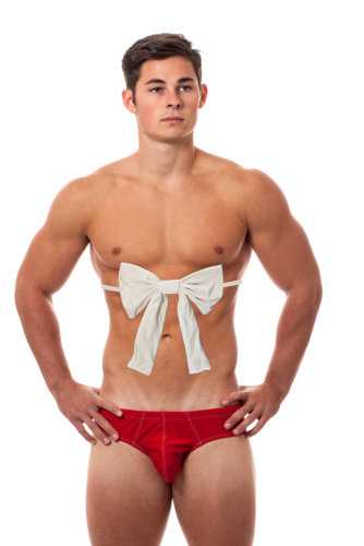 Bodystrik Fluweel Velvet Wit Met 2 Lussen 21x27cm & Elastiek 44cm