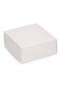 Geschenkdoos & Deksel Gaby Wit Blinkend 8x8x4cm 100stuks