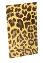 Kadozakjes Folie Mita Luipaard Goud & Plakstrip 12x18.5+3cm 100stuks
