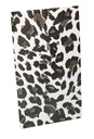 Kadozakjes Folie Mita Luipaard Zwart & Plakstrip 15x23.5+3cm 100stuks