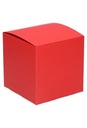 Kadodoosjes BOX Gerecycled Rood 10x10x10cm 20stuks