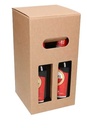 Bierverpakking Draagdoos Nordhorn Kraft voor 4 flesjes 33cl 10stuks