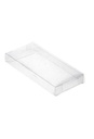 Transparant Rechthoekig Kadodoosje Plastic 16x7.5x2cm 10stuks