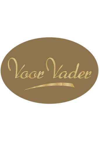 Etiketten Vader Voor Vader Goud 3.7x2.5cm 500stuks