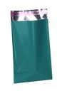 Kadozakjes Folie Mita Mat Petrol & Plakstrip 15x23.5+3cm 100stuks