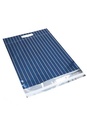 Verzend Enveloppen Folie Titan Blauw & Plakstrip 35x47+6cm A3 50stuks
