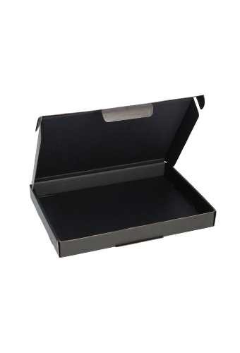 Brievenbusdoos Met Klep Pinto Zwart & Zwart A5 24.5x17.5x2.9cm 100stuk