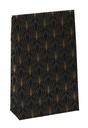 Luxe Kadozakjes Mila Zwart Mat Biloba Goud Plakstrip 10x4x15.7cm 40st