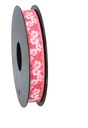 Krullint Flowers Rood 20mm x 100 meter