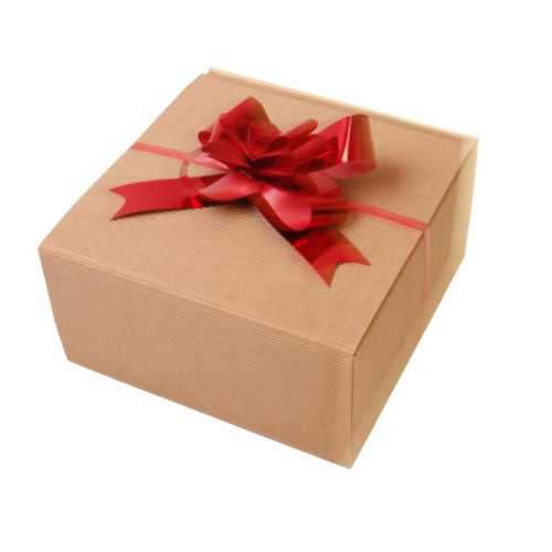 Kadodoos Dozza Rib Naturel 556gram 20x20x10cm 10stuks