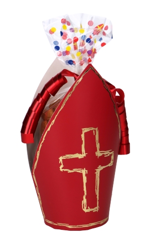 Kartonnen Koker Sint Mijter Medium 11x7.5x18cm 12stuks