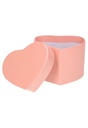 LUXE KANT & KLARE Flowerbox Latemar Hartje Roze 9.5x7.5x6.5cm 12 stuks