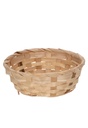 Bamboemanden Mand dicht rond diam 15x5.5cm 50stuks