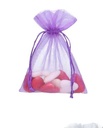 Organza zakjes Paars Medium 12x17cm 10stuks