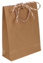 Kadotasjes Noli Kraft Met Koord & Lintgleuf 24x10x32cm 10stuks
