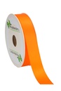 Satijn Dubbel Lint 25mm x 50 meter Oranje
