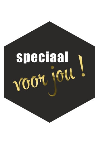 Etiketten Everyday Ruit Speciaal Voor Jou 3.9x4.1cm 250stuks