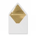 Luxe Enveloppen Dinant Creme & Goud 16x16cm 100stuks