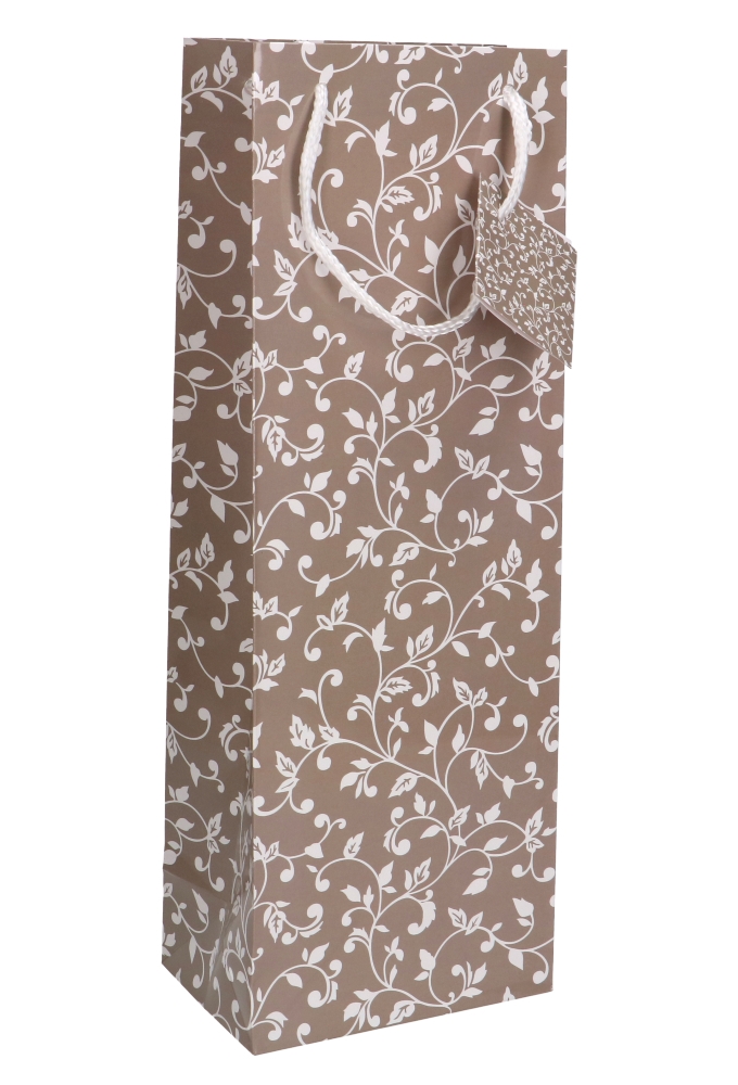 Wijntasjes 1 Fles Bloemenrank 12.5x8.5x36.5cm 12stuks