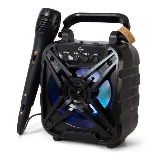 Brainz Karaoke Speaker Wheatstraw 24.5x9.8x19cm 1stuks