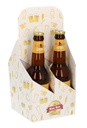 Bierverpakking Draagdoos Brugge Bier Box voor 4 Flesjes 33cl 10stuks