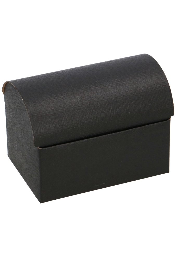 Kadodoosje Schatkistje Zwart 250gram 10x7x7.5cm 10stuks